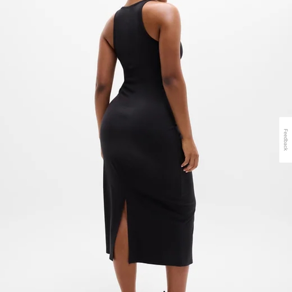 Athleta Signature Rib Maxi Dress - Elegant Black - Picture 5 of 11